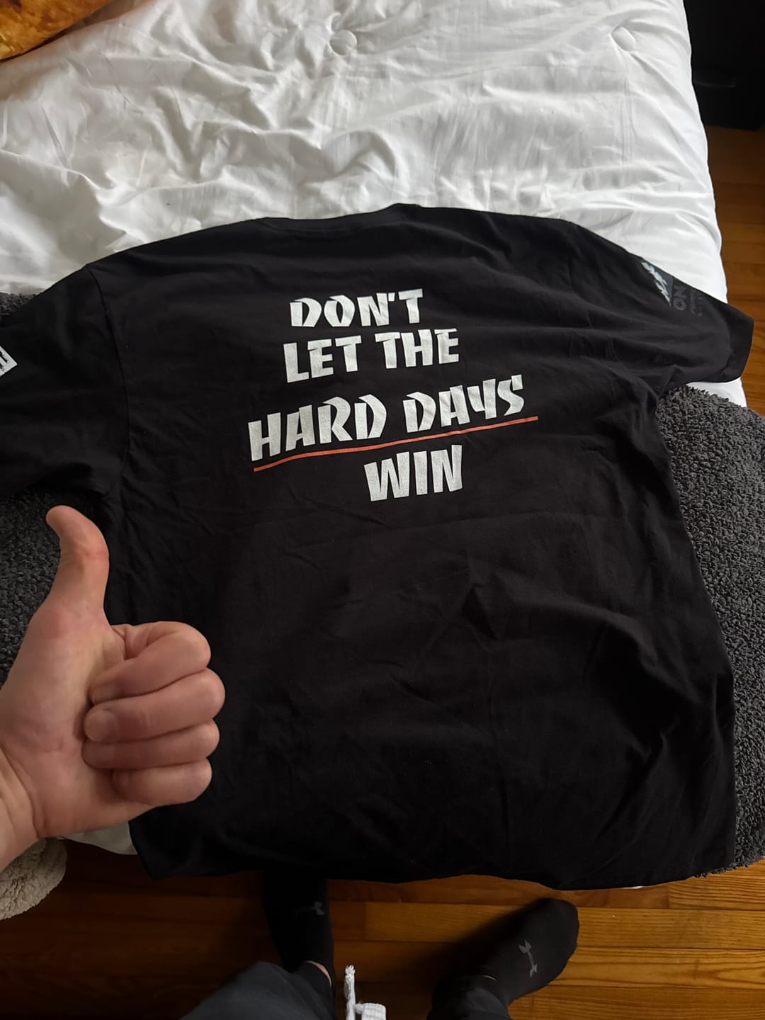 Customer photo review of OEP - DON'T LET THE HARD DAYS WIN