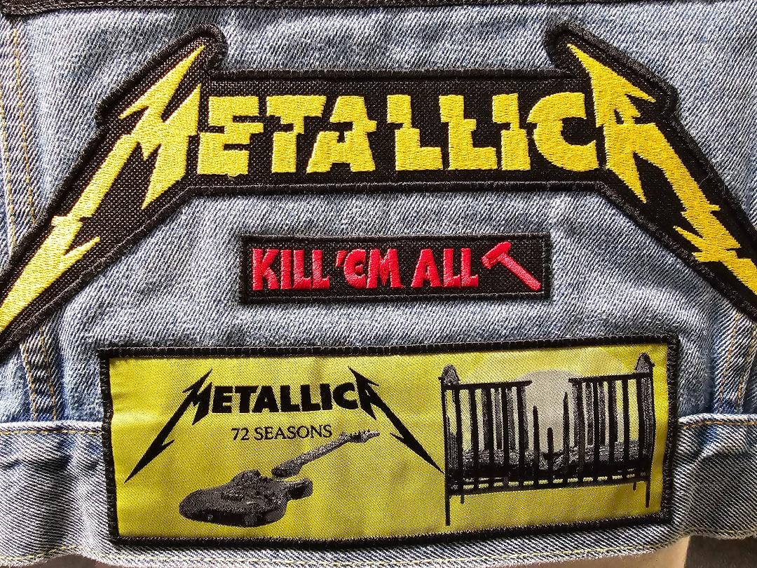 Customer photo review of Metallica - 72 Seasons - Strip Patch