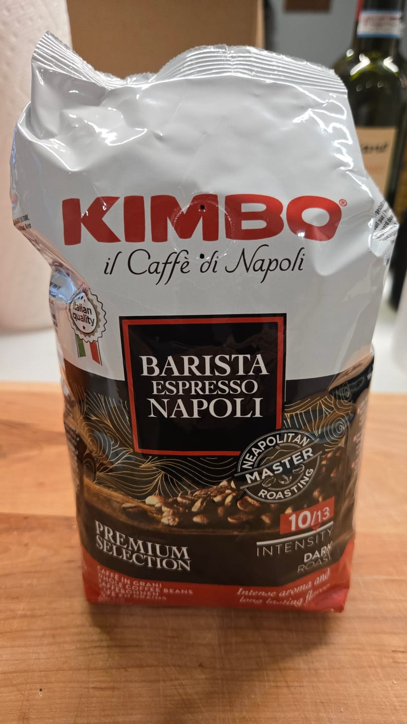 Customer photo review of Napoli Whole Bean Coffee - 12oz Bag