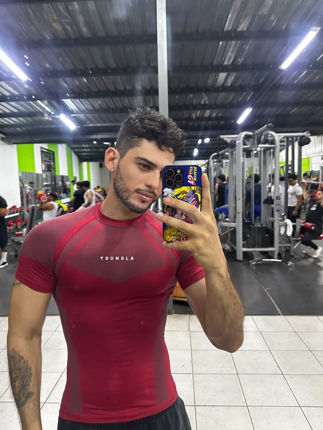 Customer photo review of 4294 - Apex Compression Tees