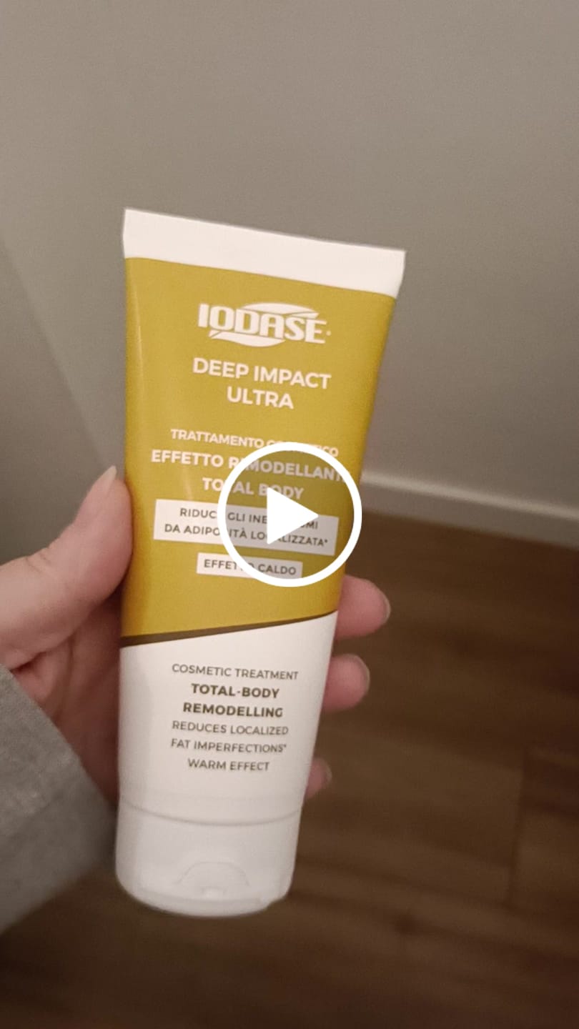 Customer video review of Crema intensiva rimodellante total body