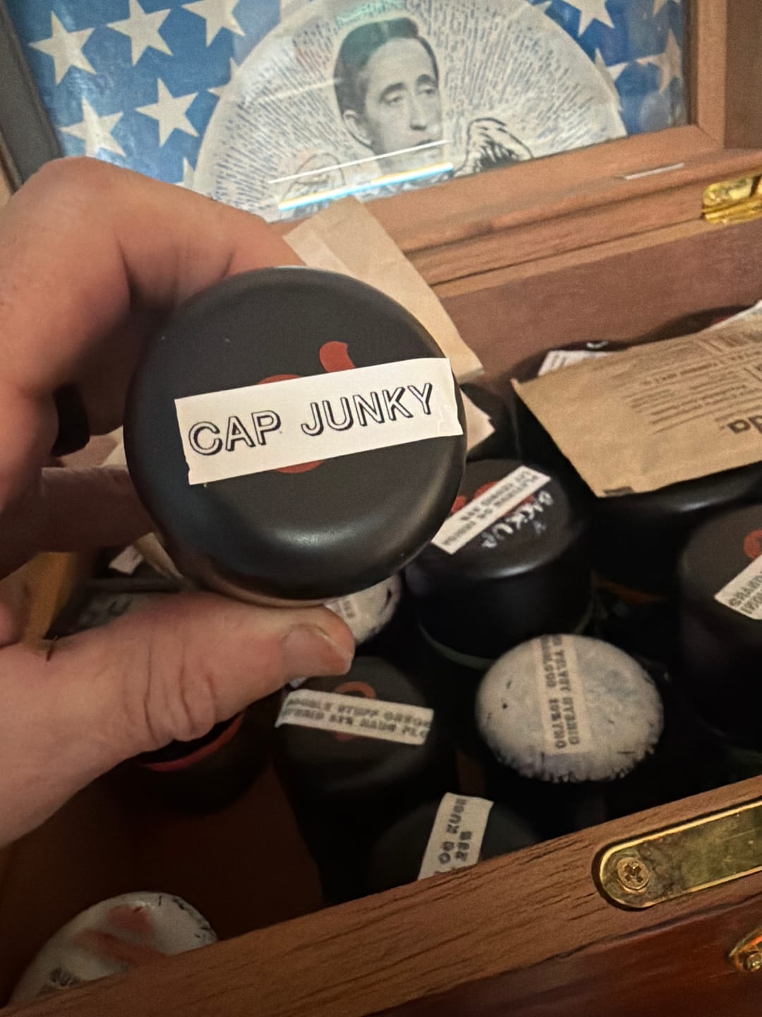 Customer photo review of Cap Junky Flower – Indica – THCA