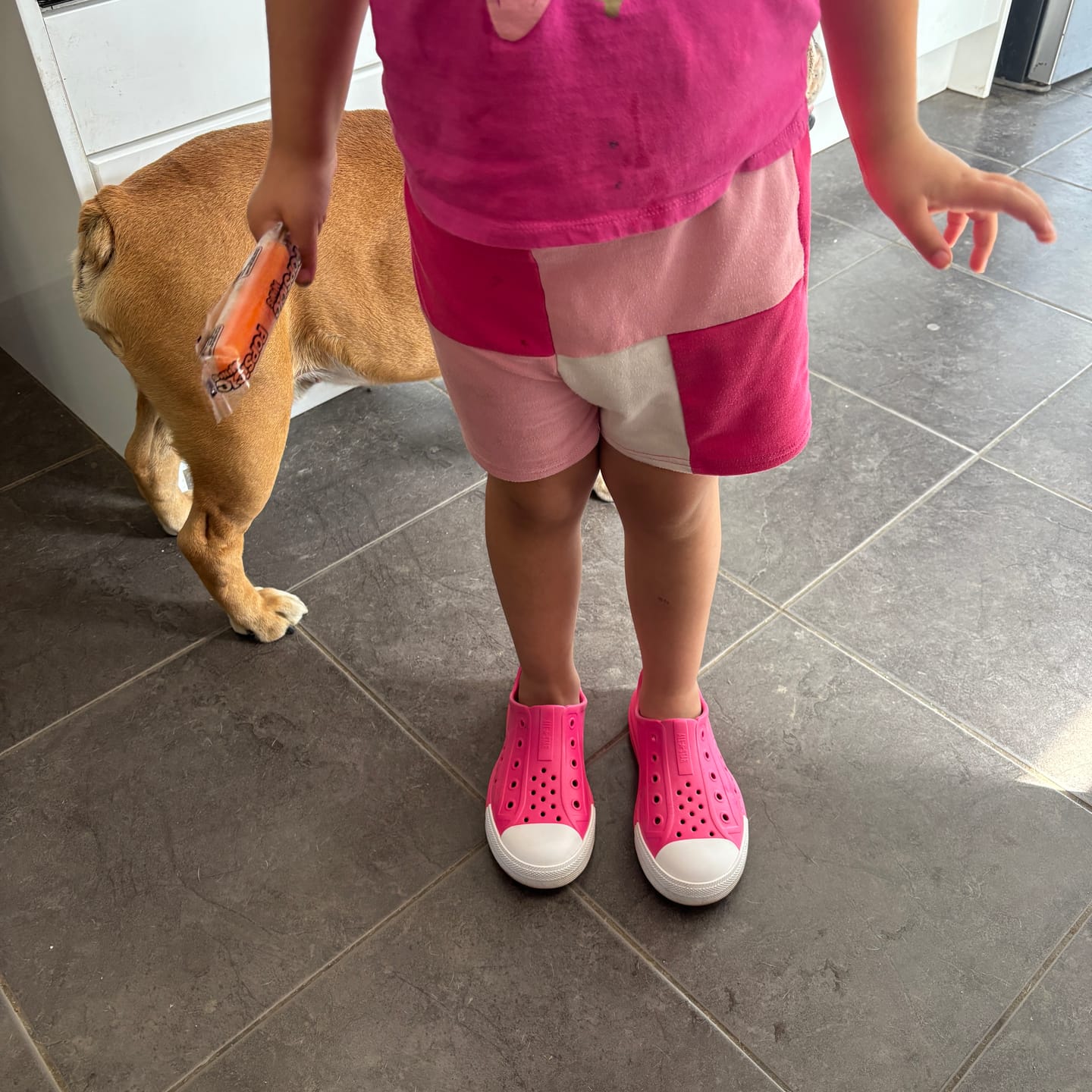 Customer photo review of Chuck Taylor All Star Play Lite CX Low PS Chaos Fuchsia