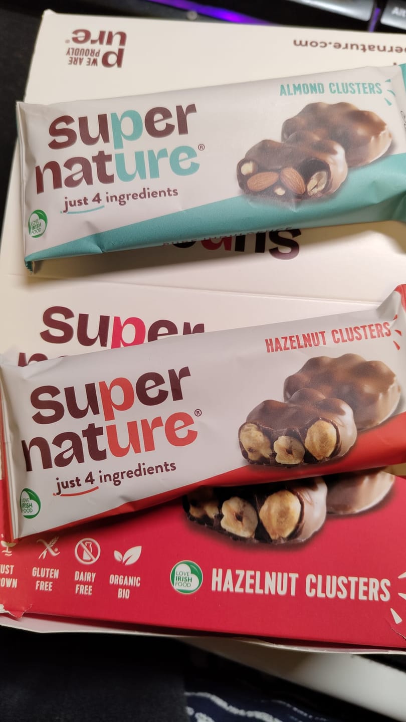 Customer photo review of Chocolate Hazelnut Clusters