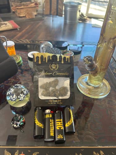 Customer photo review of Gold Spectrum THCA Flower - Top Quality Strain of the Month