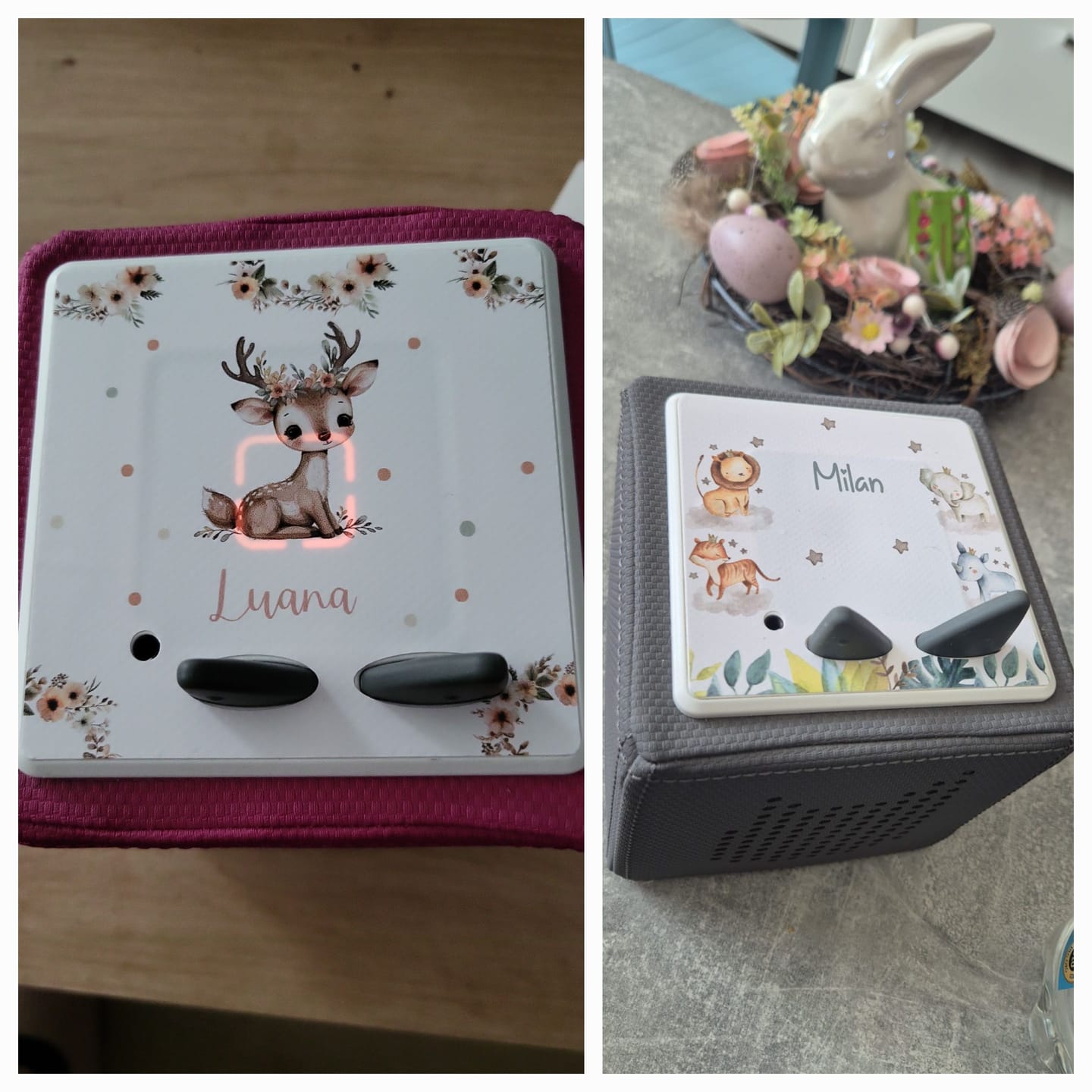 Customer photo review of Schutzfolie Toniebox 1 personalisiert