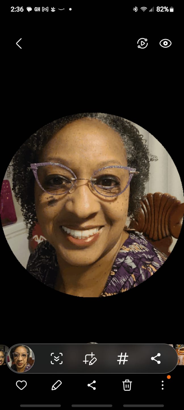 Customer photo review of Rena Eyeglasses