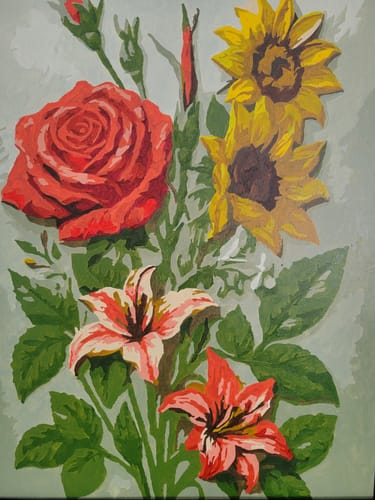 Customer photo review of Floral Harmony