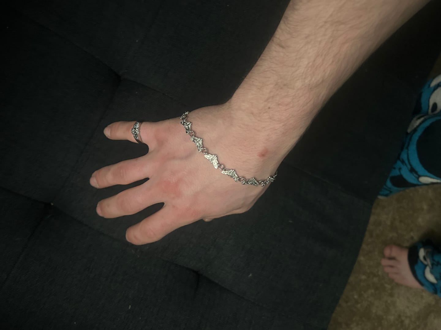 Customer photo review of MOTH BRACELET