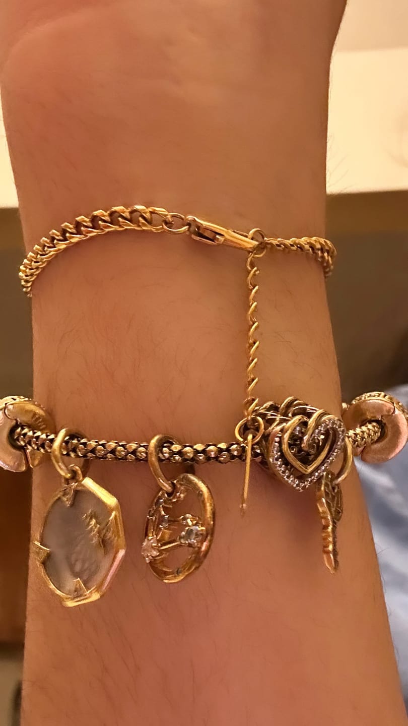 Customer photo review of Cuban Link Bracelet - 3mm