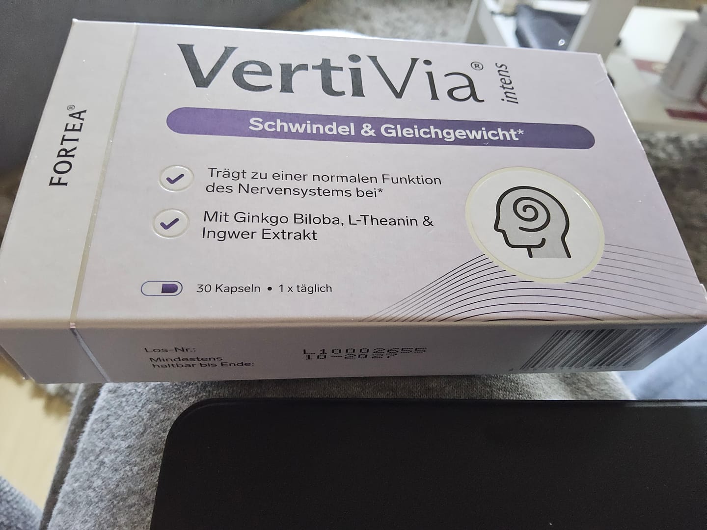 Customer photo review of VertiVia intens – Schwindel & Gleichgewicht
