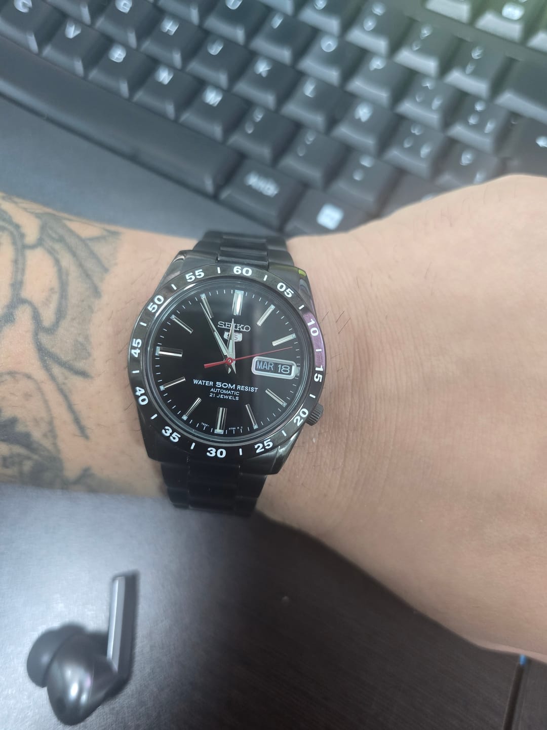 Customer photo review of Reloj Seiko 5 Análogo Automático SNKE03KC Metálico 36mm