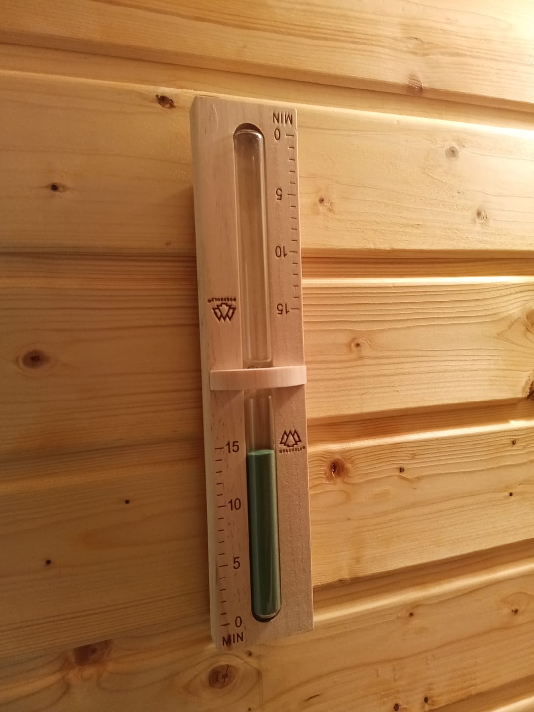 Customer photo review of Sauna Sanduhr