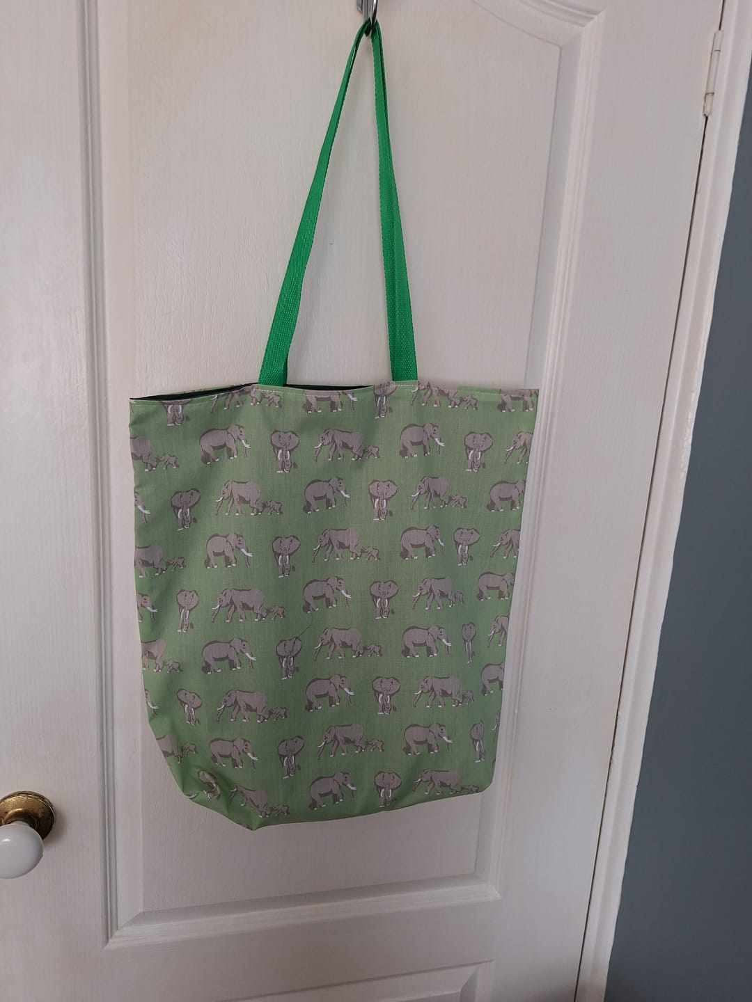 Customer photo review of Elephant Family Polycotton Fabric