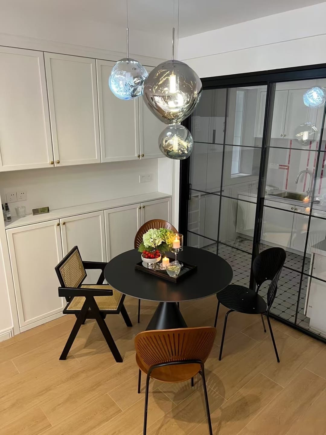 Customer photo review of Tambora Lava Pendant Light, Bulb Version