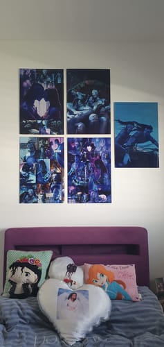 Customer photo review of יצירת פוסטר מתמגנט מתמונה