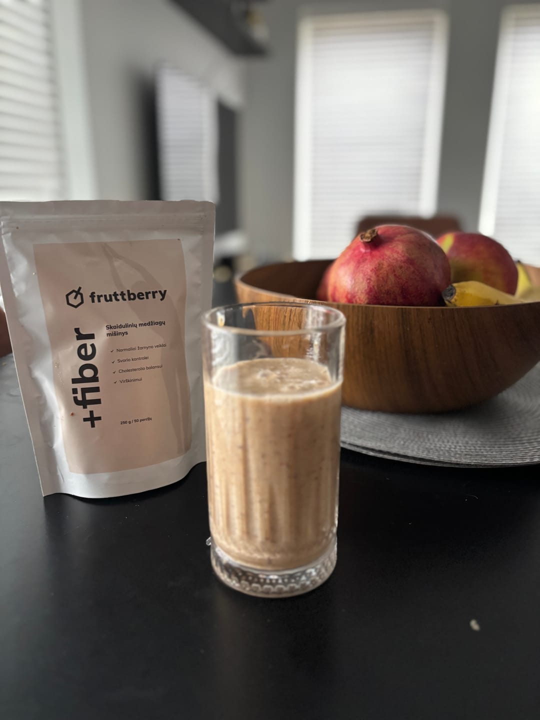 Customer photo review of Maisto papildas fruttberry +fiber skaidulų mišinys su uogomis, 250 g