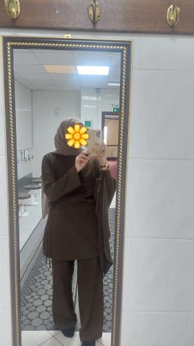 Customer photo review of Butterfly Sleeve Wrap Tunic - Kastana M