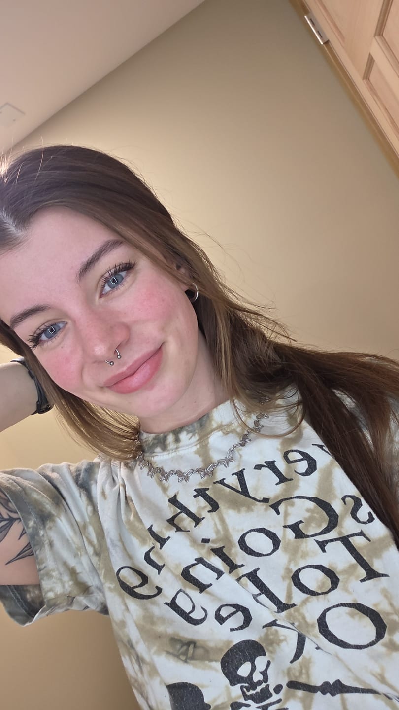 Customer photo review of BUTTERFLY NECKLACE (ADJUSTABLE)