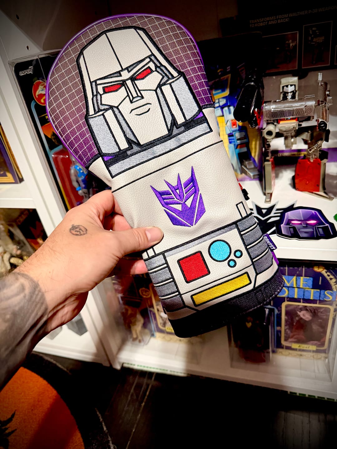 Customer photo review of Transformers "Megatron" – Driver Headcover