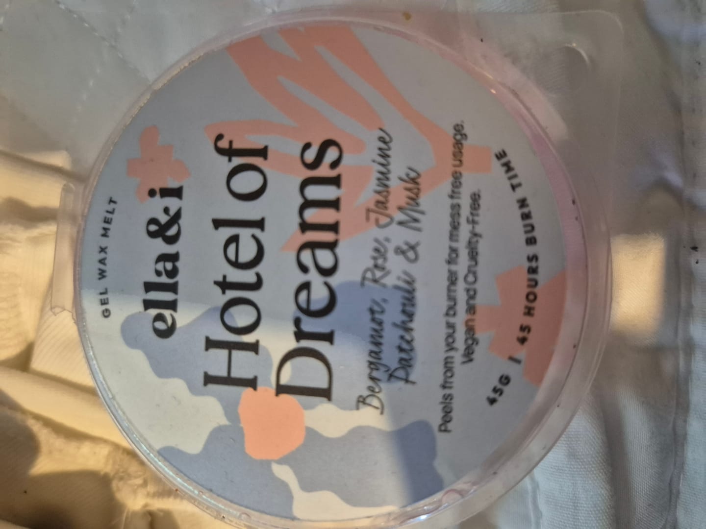 Customer photo review of Red Baccarat Gel Melt