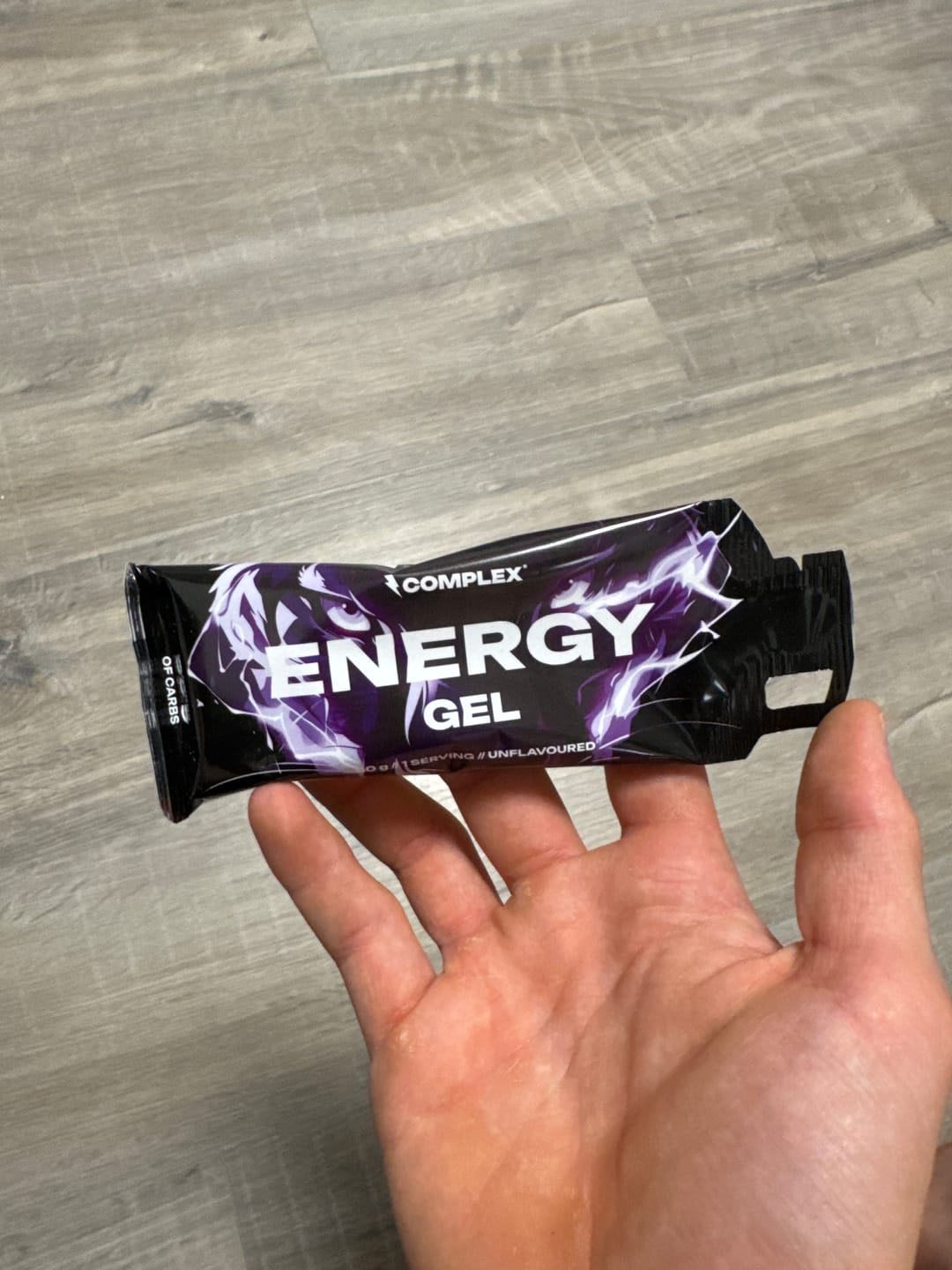 Customer photo review of Dual-Carb Energy Gel | 12 Pack