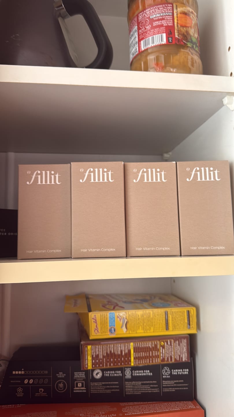 Customer photo review of Fill it women hair complex