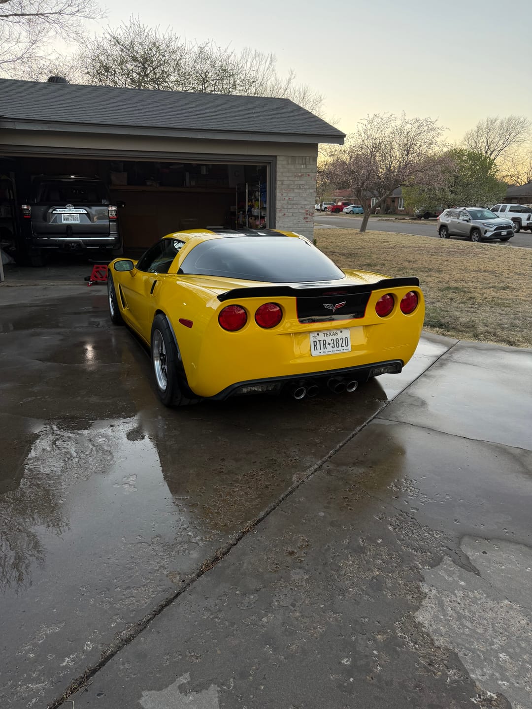 Customer photo review of Chevrolet Corvette C6 Base Rear Splash Guards Mud Flaps