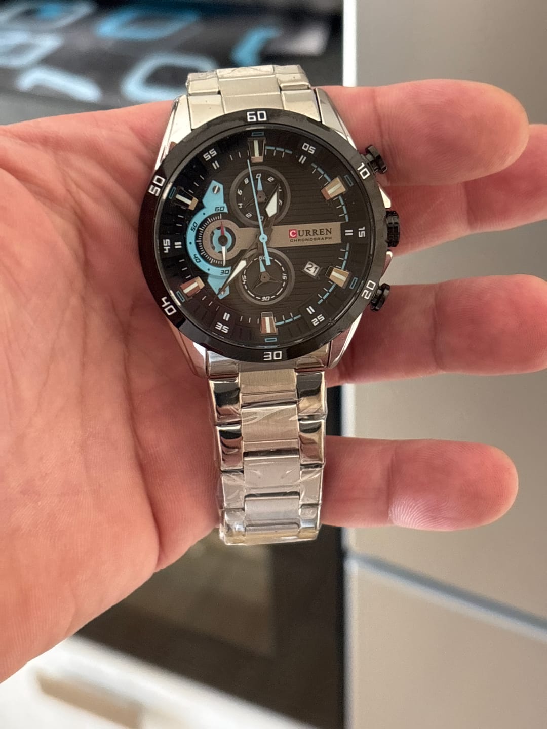 Customer photo review of Curren Madrid® orologio uomo acciaio