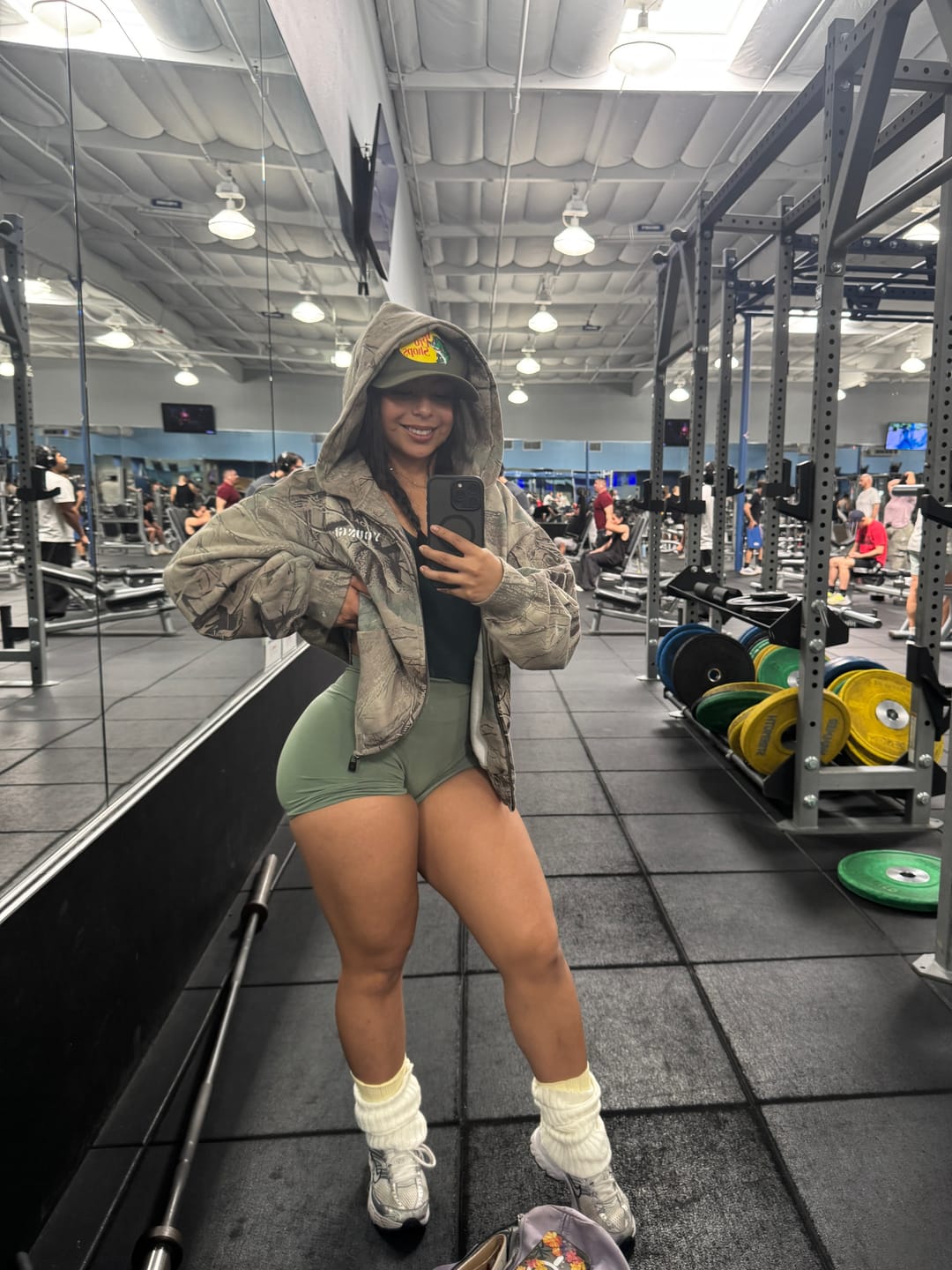 Customer photo review of W1156 - Kove Seamless Shorts