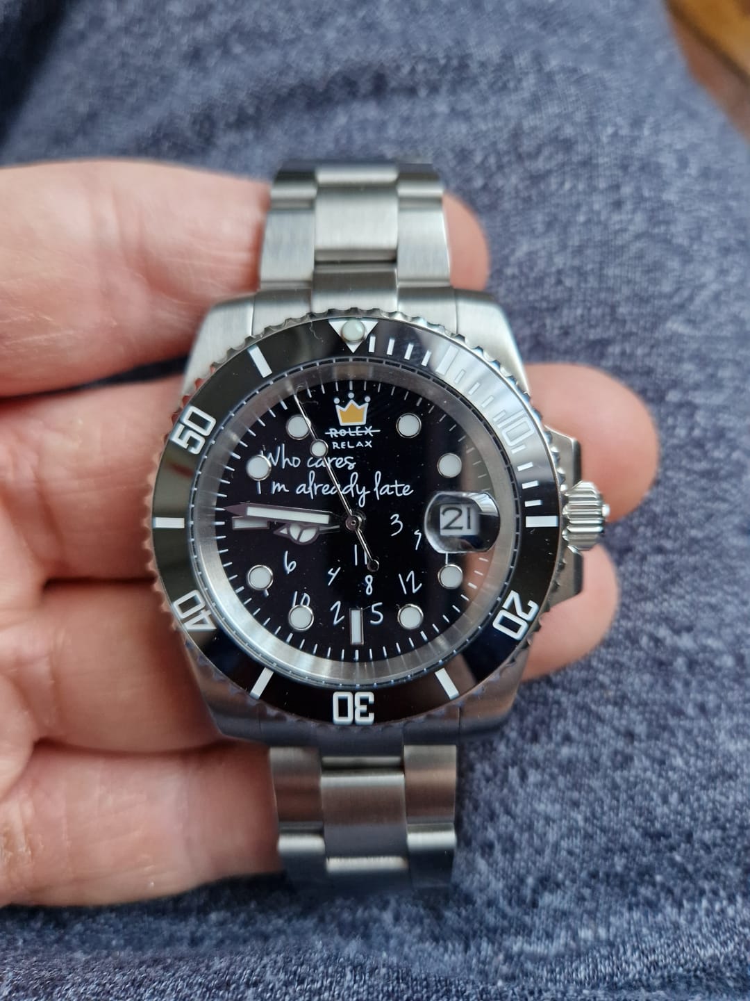 Customer photo review of HYDROCORE CLASSIC WATCH