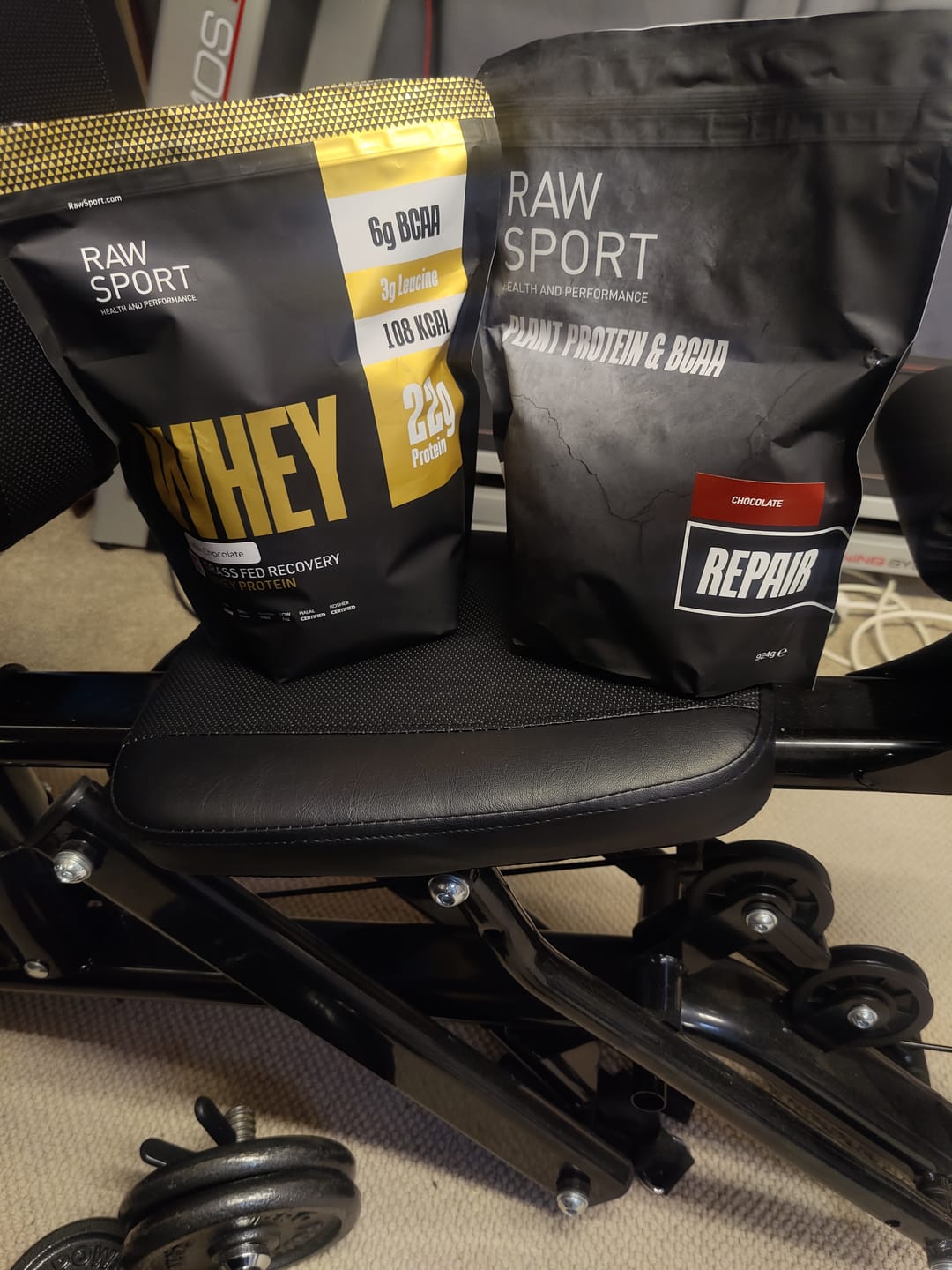 Customer photo review of Grass Fed Whey Protein