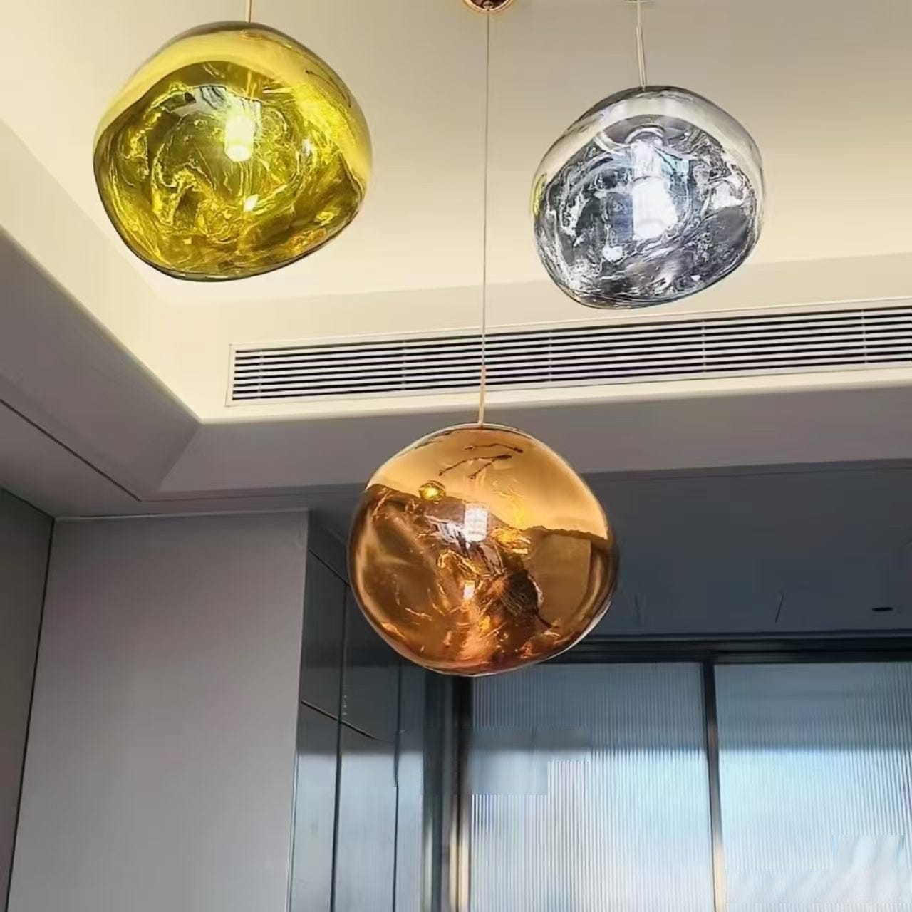 Customer photo review of Tambora Lava Pendant Light, Bulb Version