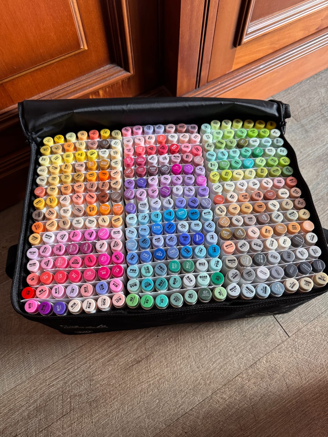 Customer photo review of Ohuhu Marker Bag for Oahu and Honolulu Series