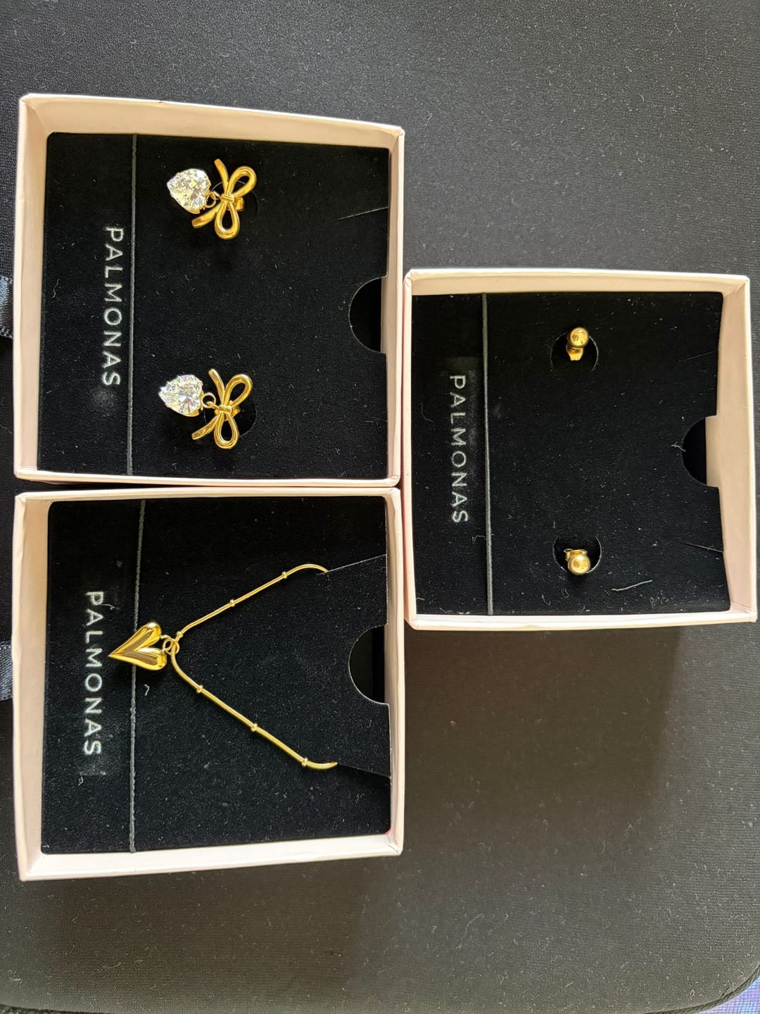 Customer photo review of Heart Ball Chain Pendant