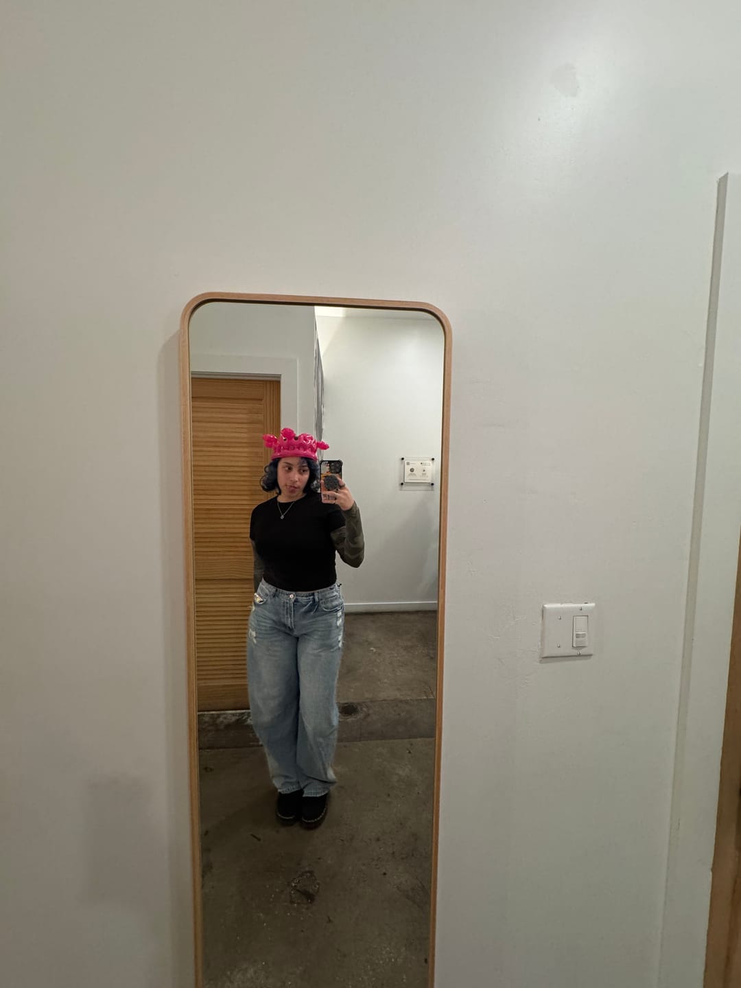 Customer photo review of W2182 - Studio Edit Barrel Jeans