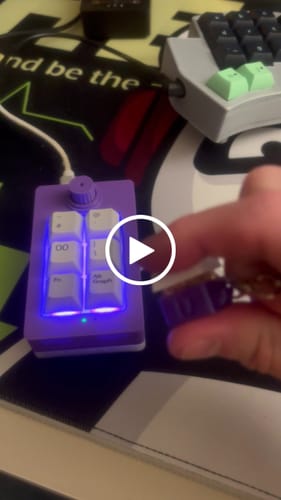 Customer video review of HMX VINTAGE CITRUS LINEAR SWITCH FACTORY LUBED EDITION (10PCS)