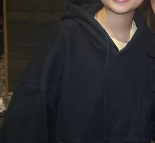 Customer photo review of Relaxed Oversized Hoodie