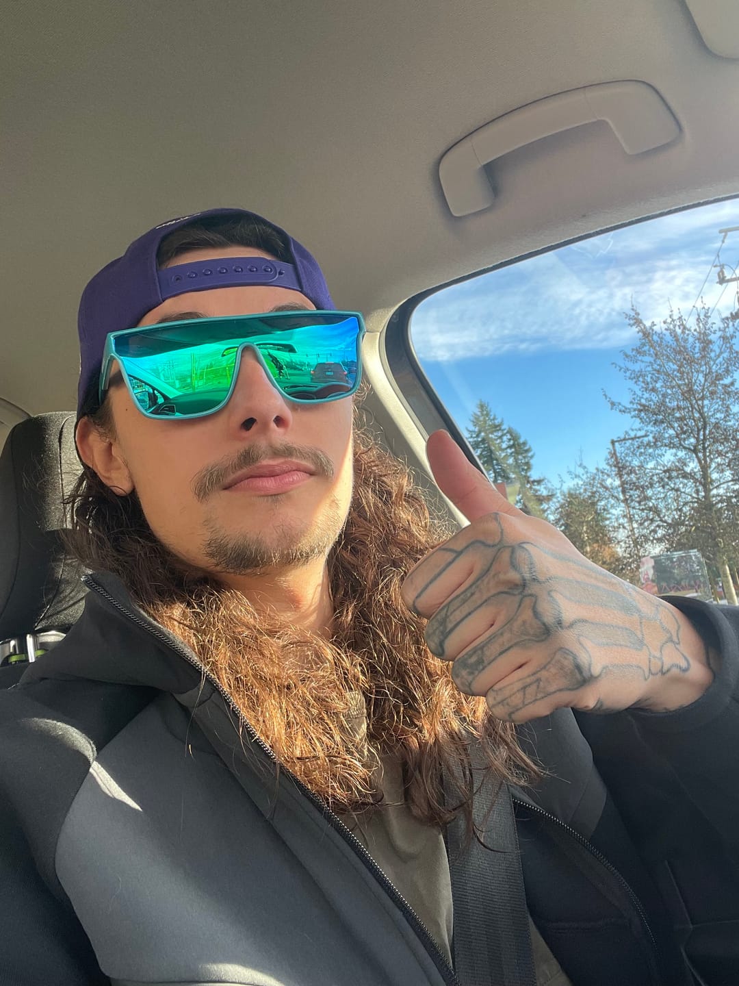 Customer photo review of 80Eighty® Polarized Bay Sunglasses