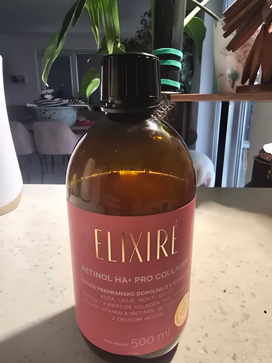 Customer photo review of RETINOL HA+ PRO COLLAGEN, okus jagode
