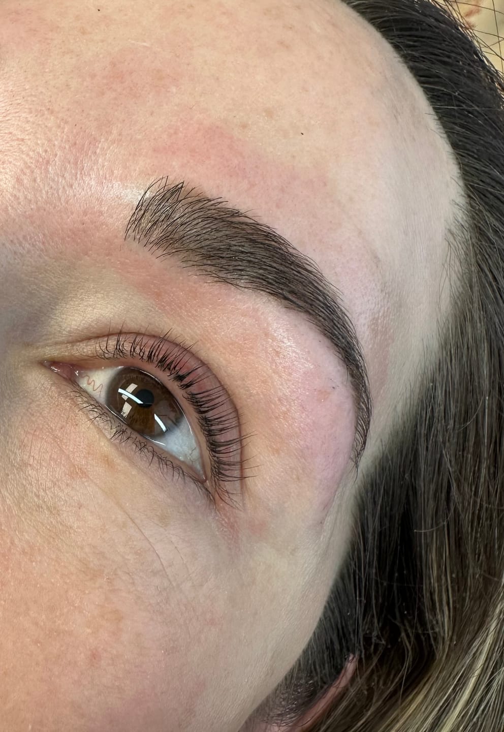 Customer photo review of Korean Lash Lift Kit