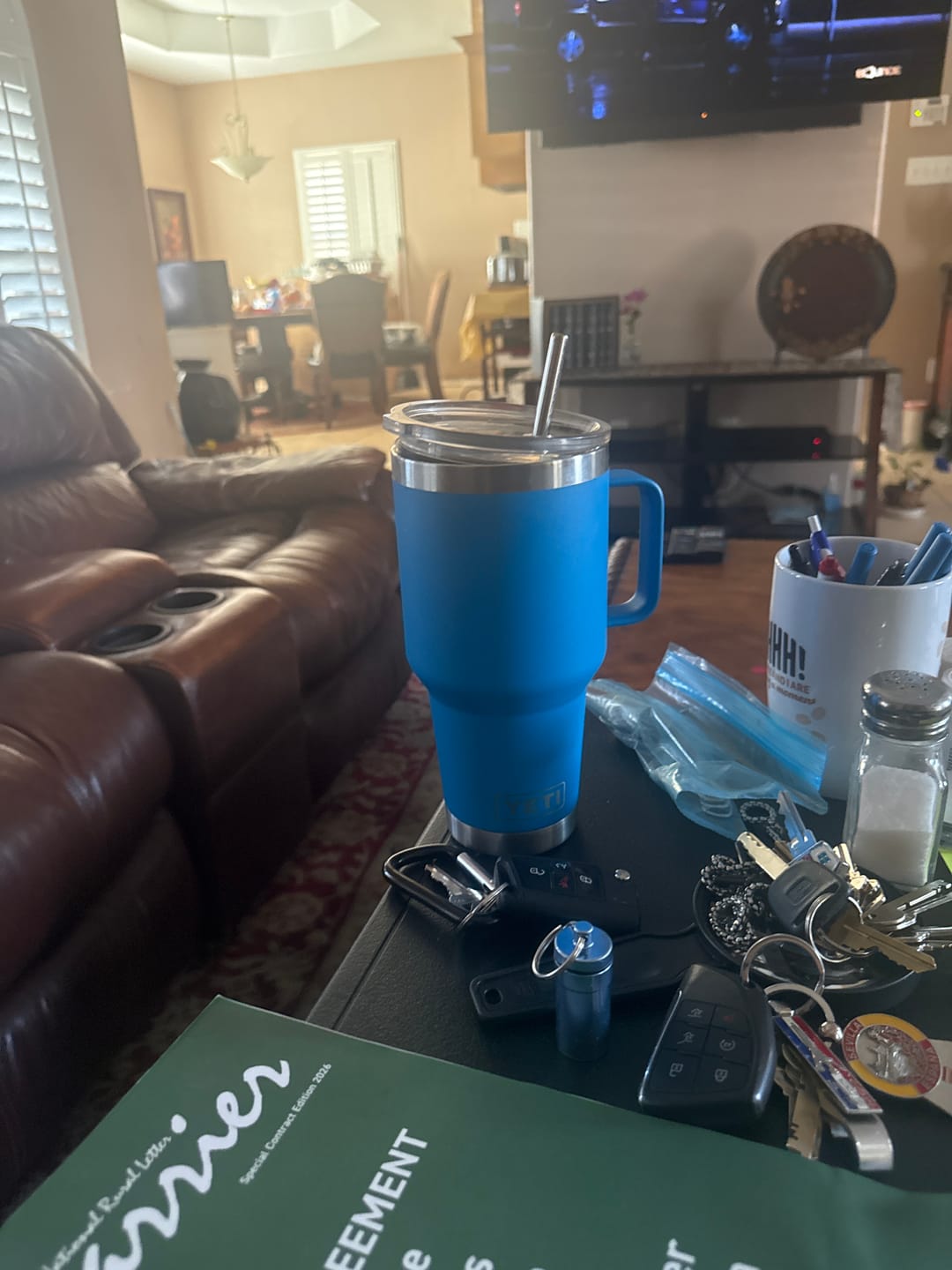 Customer photo review of Stainless Steel Straws and Cleaning Brush