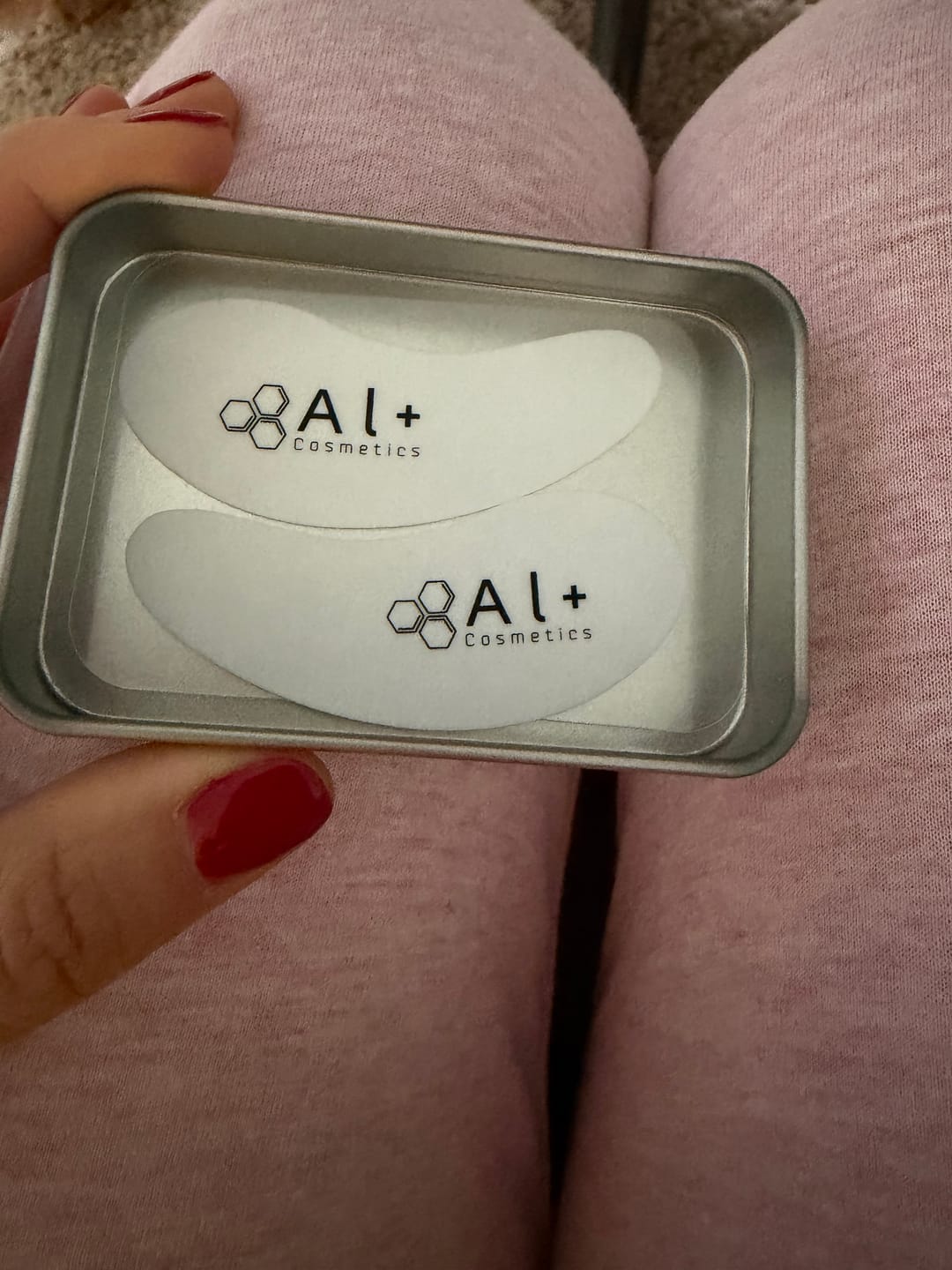 Customer photo review of ReGen+ | Reusable Eye Patches