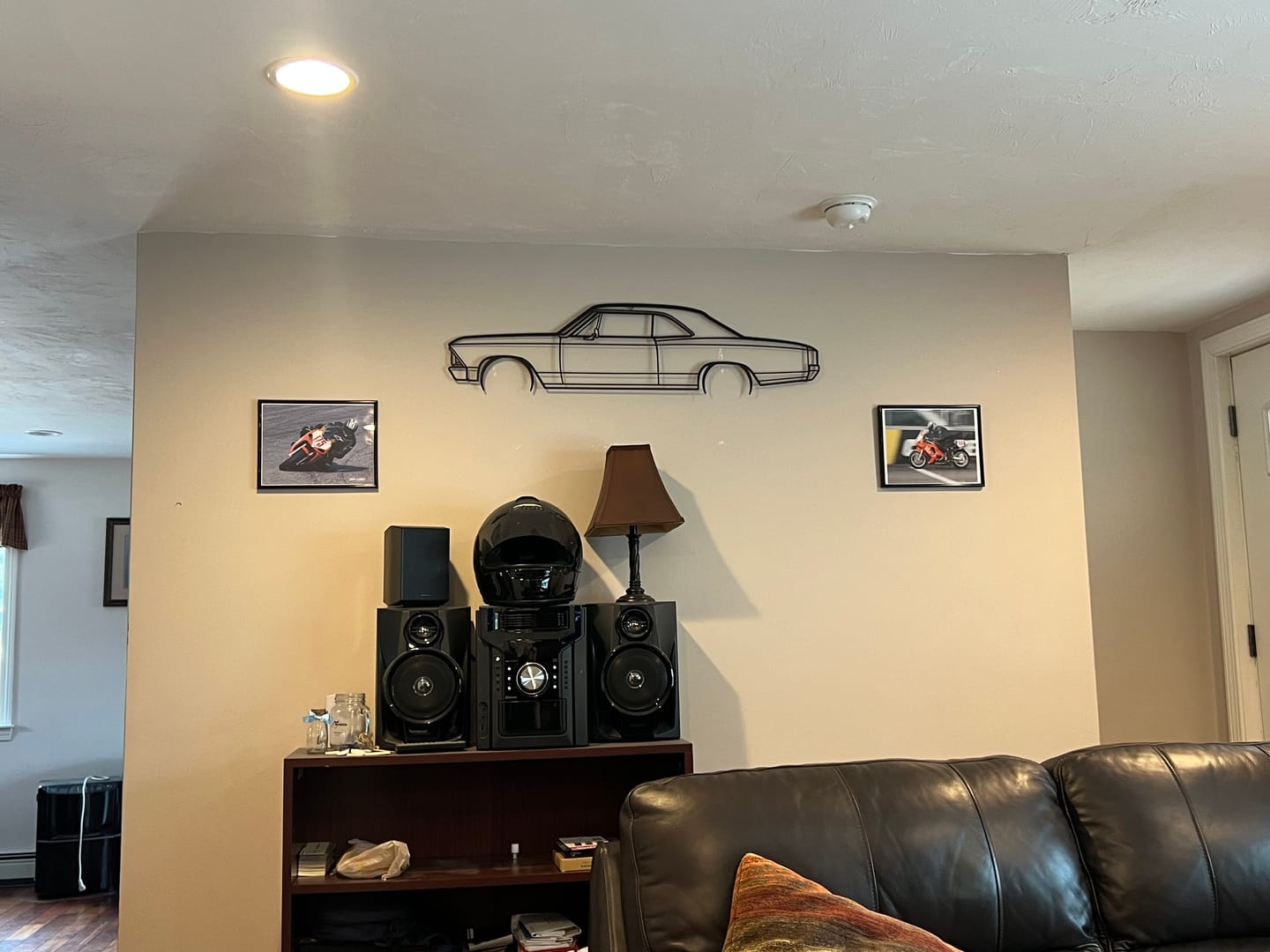Customer photo review of Chevelle SS 1966 Detailed Silhouette Metal Wall Art