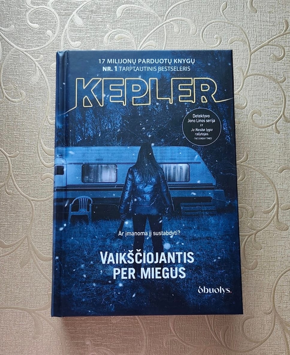Customer photo review of Vaikščiojantis per miegus: Lars Kepler detektyvas