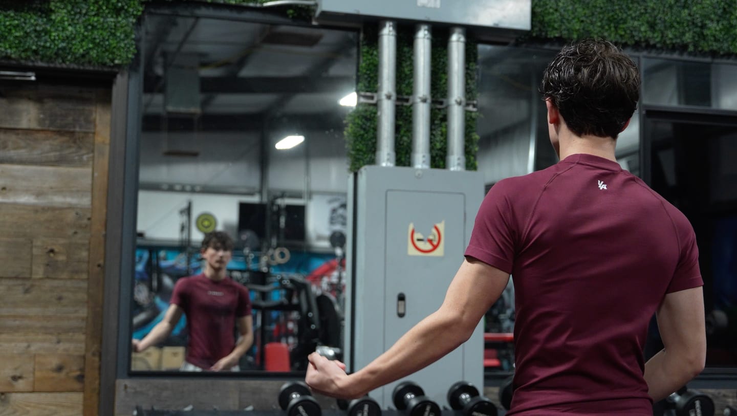 Customer photo review of 475 SuperVillain Compression Tees