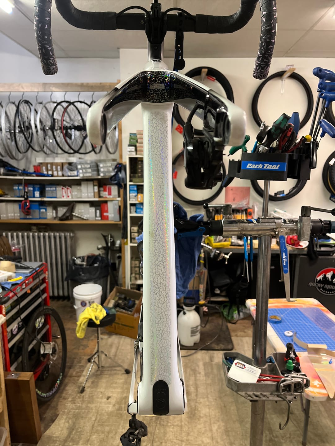 Customer photo review of Spectral Effects Clear Frame Keeper