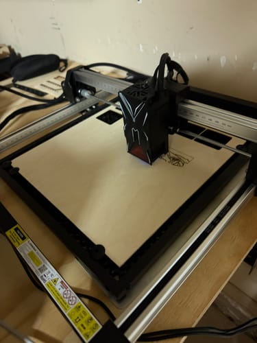 Customer photo review of AtomStack Swift Laser Engraver