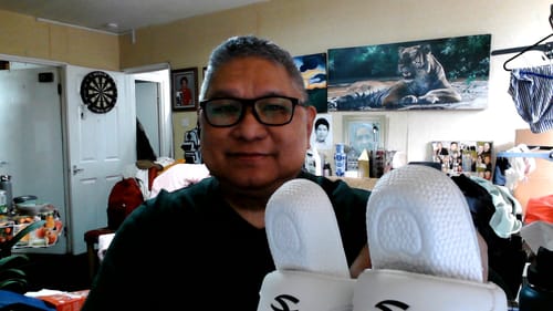 Customer photo review of Morenzio® | Height Boosting Insole