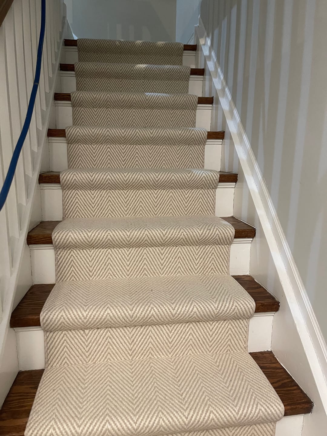 Customer photo review of Peter Island Stair Runner / Broadloom